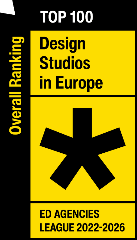 Top 100 Design Studios in Europe — ED Agencies League 2022–2026