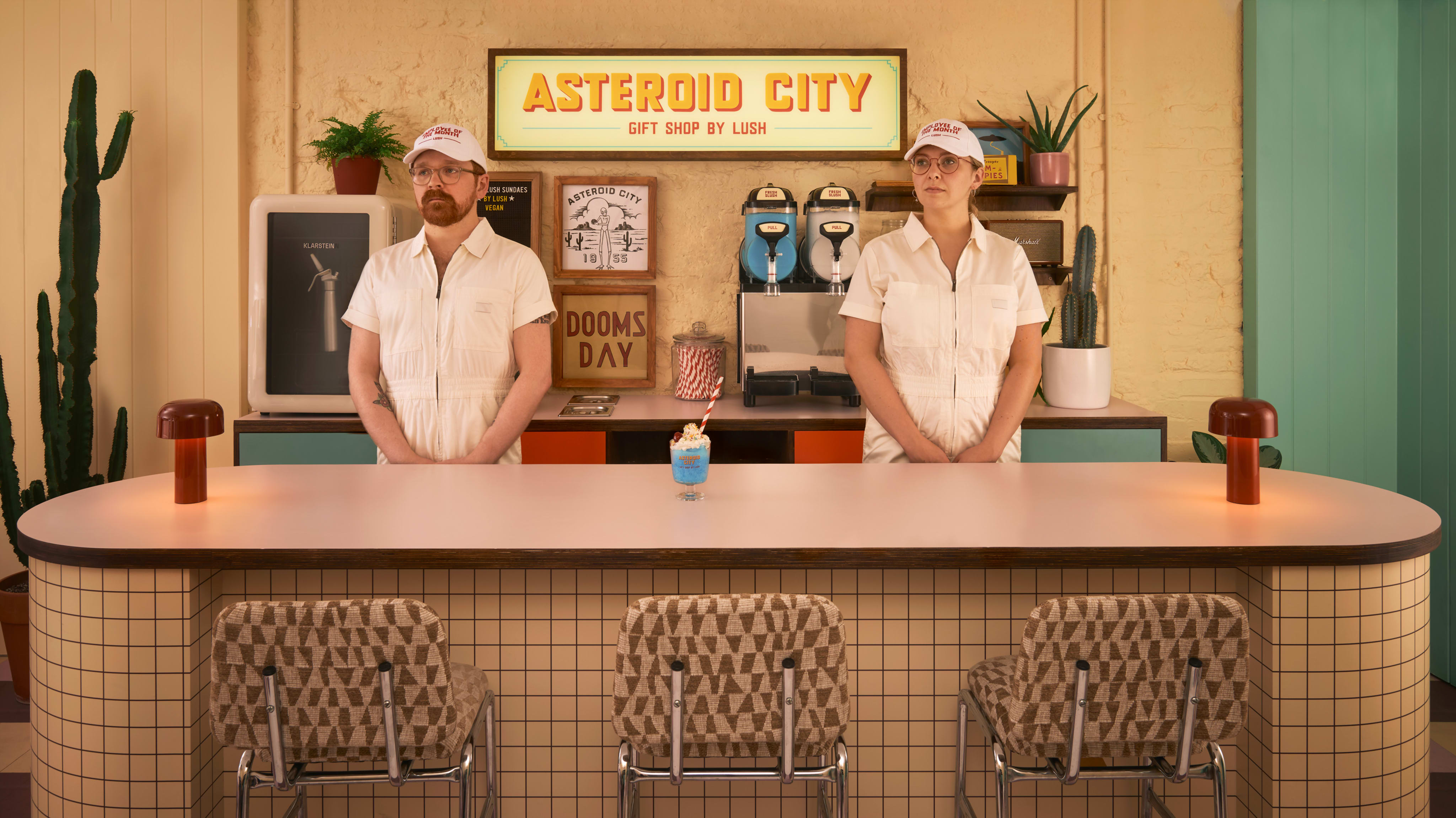 Here's how to get a free slushie at Lush X “Asteroid City” pop-up 