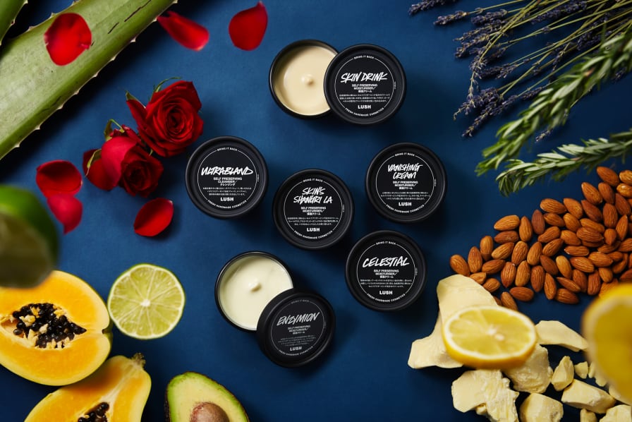 LUSH SKIN DRINK 保湿クリー厶PEACE 保湿クリーム 45ｇ スチーム技法を使用したスキンケア新商品6種を7/29(金)発売 - We Are