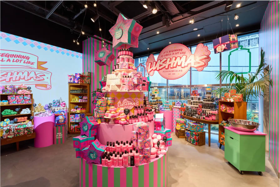 ホリデーを彩るクリスマスコレクションが登場 - We Are Lush — Japan
