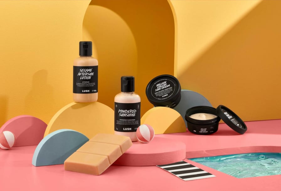 サンケア商品全4種を3月7日(木)より全国78店舗にて発売 - We Are Lush