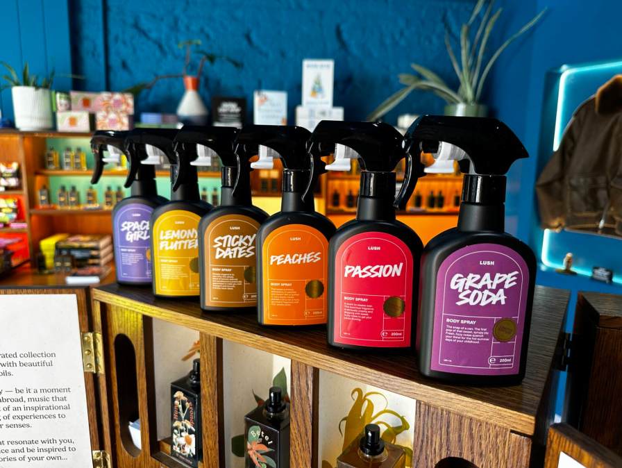 LUSH opens a new Perfume Library in the fragrance hub of London in