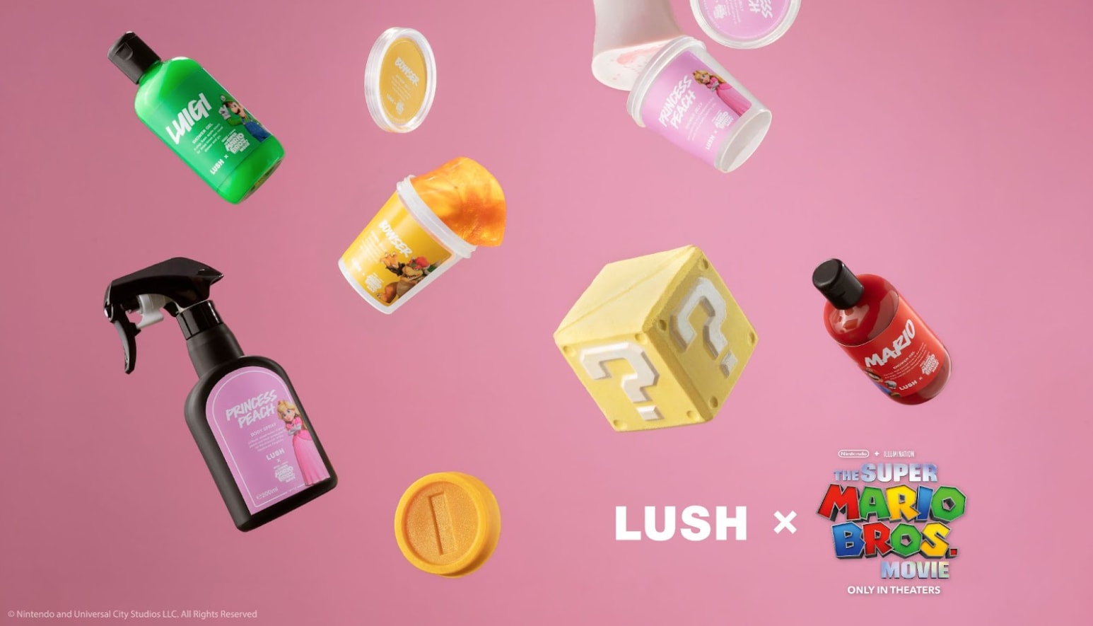 Lush X The Super Mario Bros. Movie - We are Lush