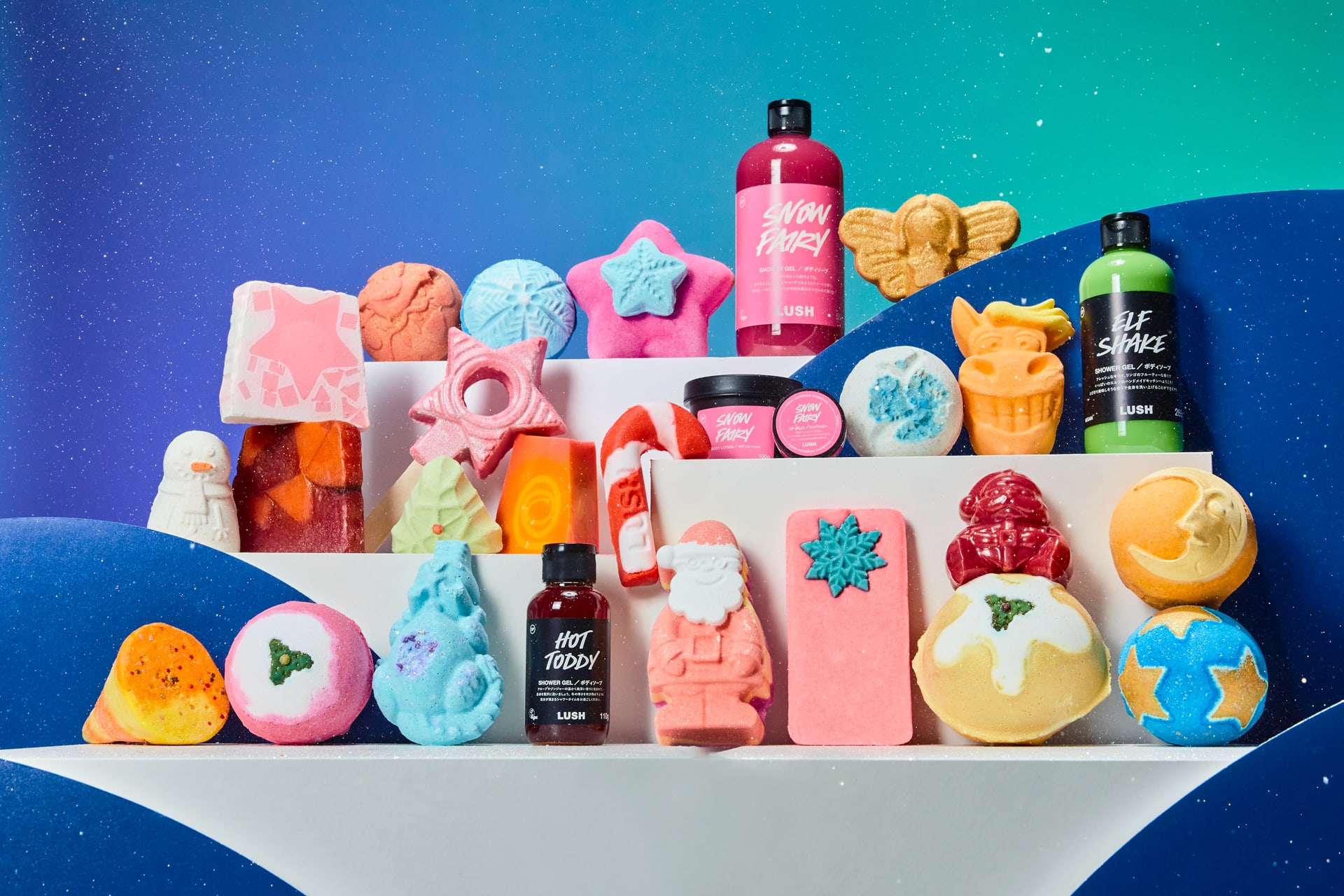 LUSH クリスマス限定 ボディソープセット - ボディソープ