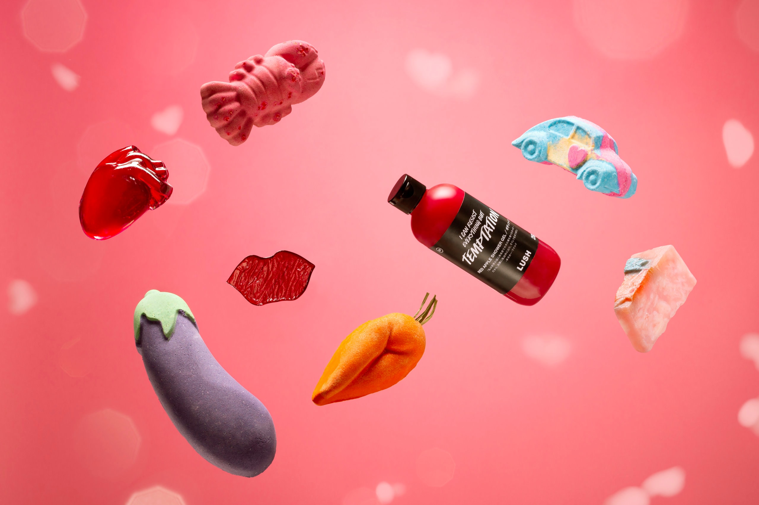 M　新品LUSH限定＆サブスクバスボム、ソープ　6点 バレンタイン限定アイテム2022年1月6日より(木)発売 - We Are
