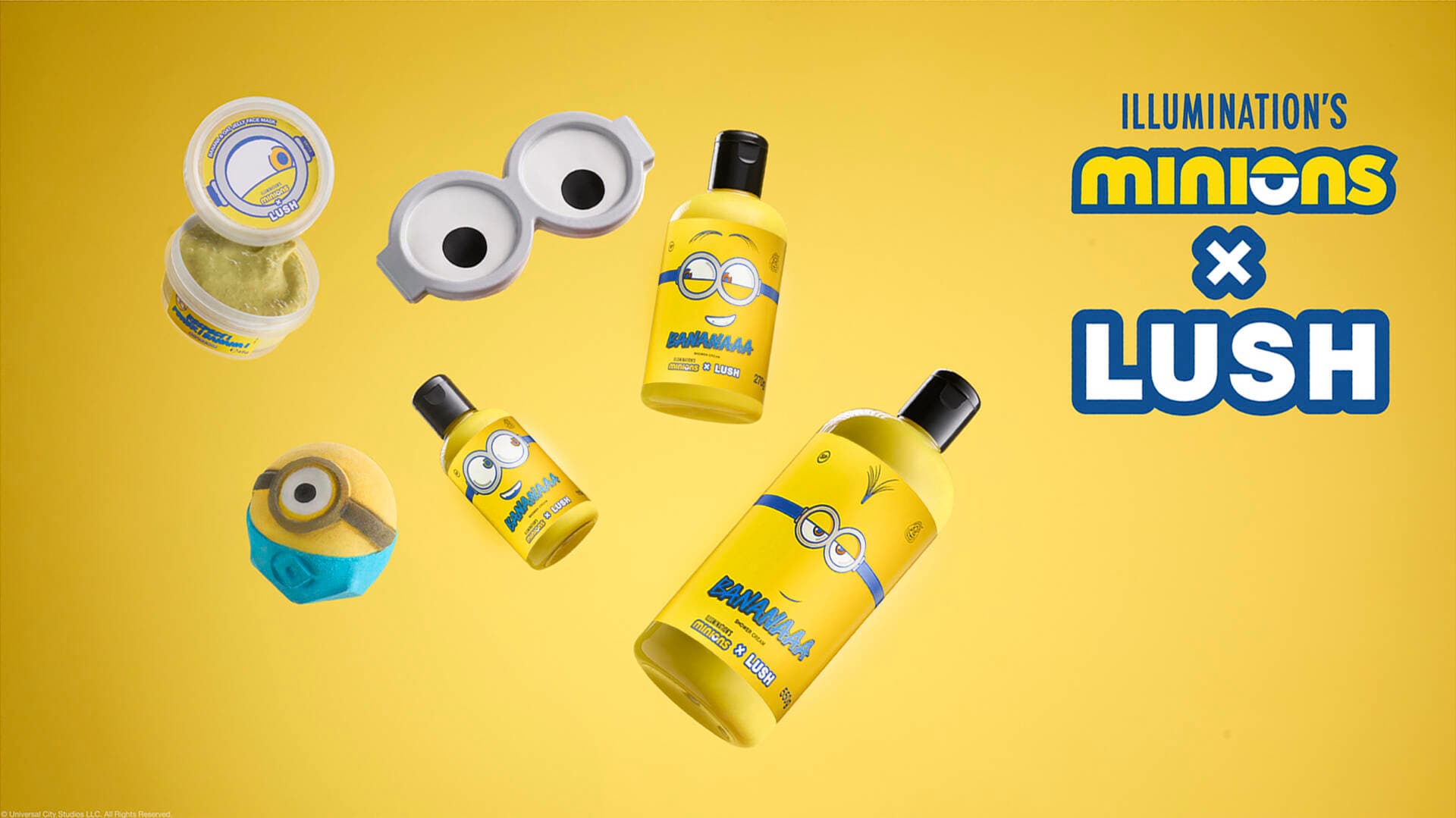 ミニオンズ バナナ　シャワークリーム290g Minions Banana minions/ミニオンズ・シンクウェイ・トーキング 「Minion Kevin