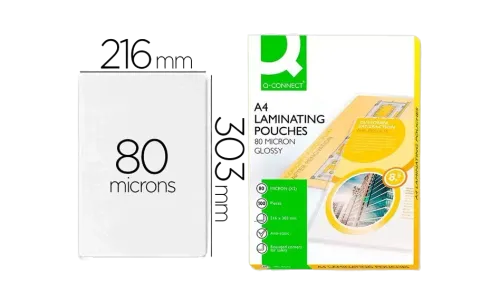 Fundas para plastificar Din-A4 de 80 Micras