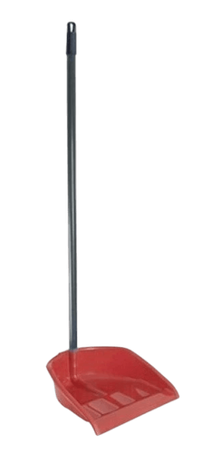 Recogedor Rojo 27 cm de Boca y 72 cm de Palo