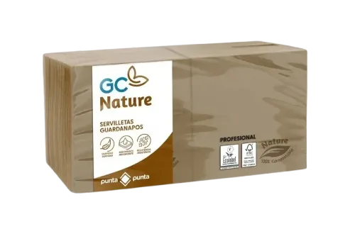 Servilleta Nature 2C de 20 x 20 cm