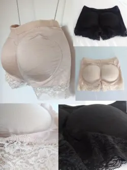 Boxer dama levanta pompas con relleno