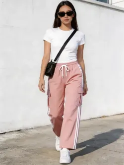 Pantalones holgados cargo