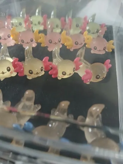 Ajolotes fluorescentes