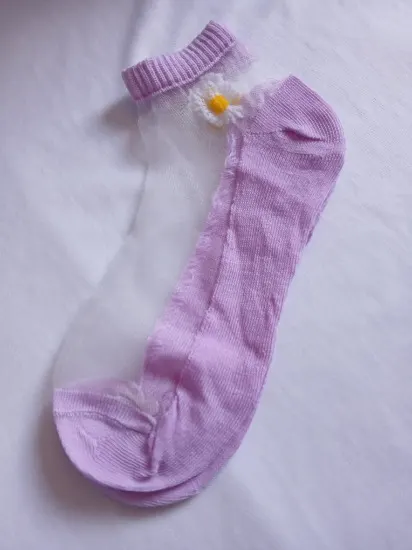 Tines Transparentes con Diseño Floral