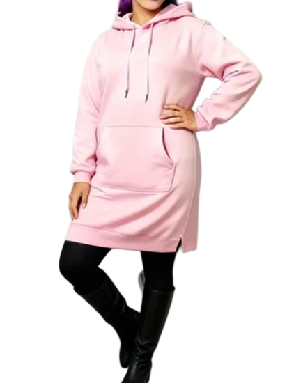 Sudadera extra larga de mujer
