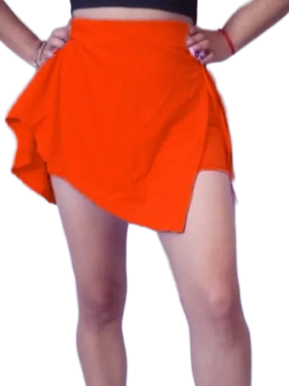 Falda short gimnasio