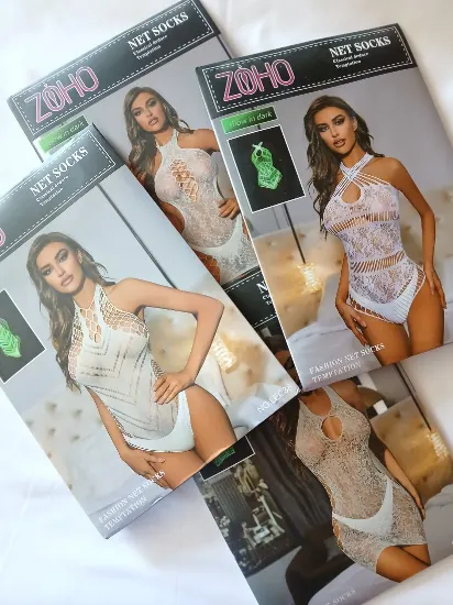 Lenceria de Red que Brilla en la Obscuridad