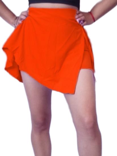 Falda short gimnasio
