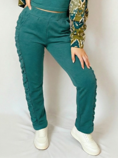 Pantalón con fruncido lateral