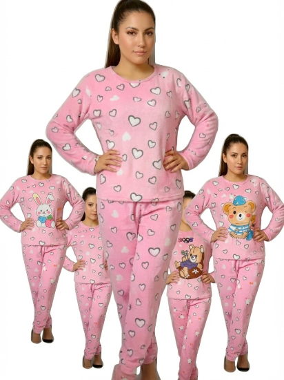 Pijama afelpada blusa y pantalón