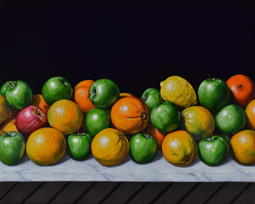 Photo of Still Life comparing Apples to Oranges