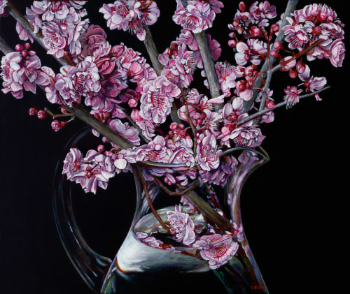 Photo of Still Life with Crab Apple Blossom