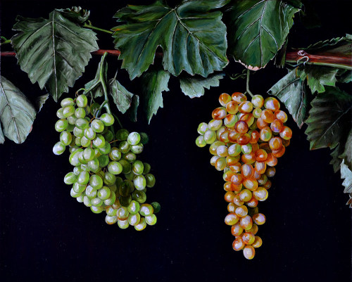 Photo of Still Life with Grapes