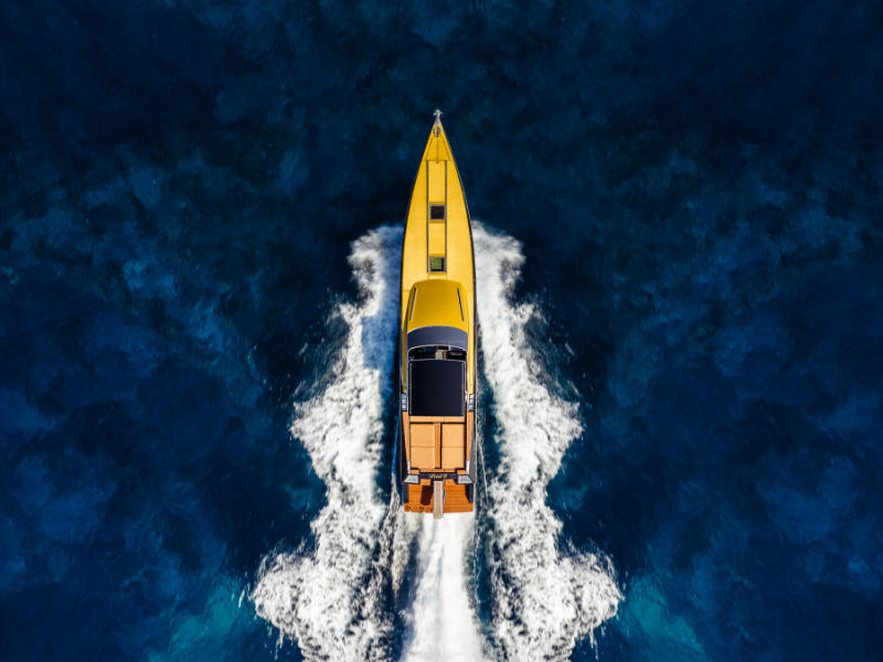 Yacht in Zakynthos