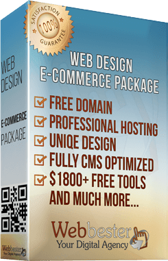 e-Commerce package web design services