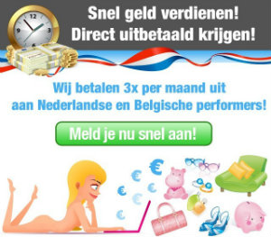 direct aanmelden als webcammodel