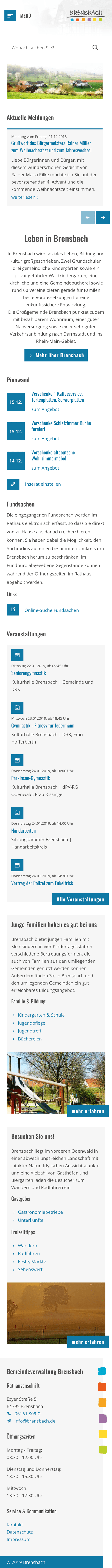 Screenshot Brensbach