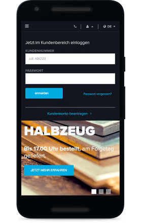 Screenshot gyr.ch auf einem Nexus 5x