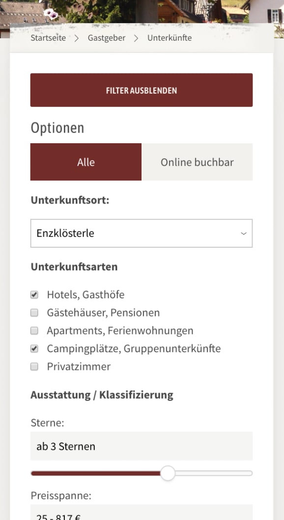 Screenshot Enzklösterle