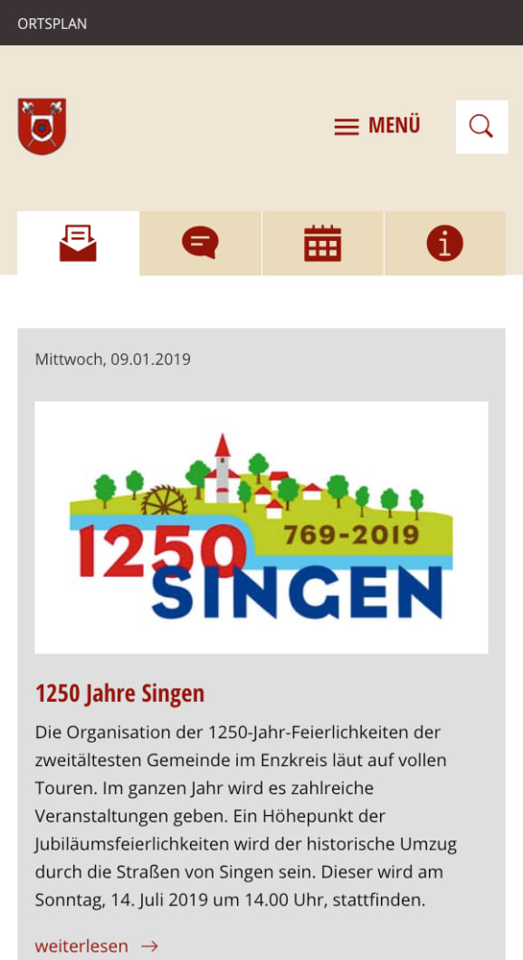Screenshot Remchingen