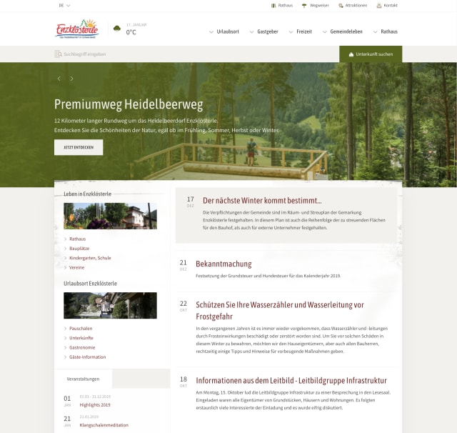 Screenshot Enzklösterle