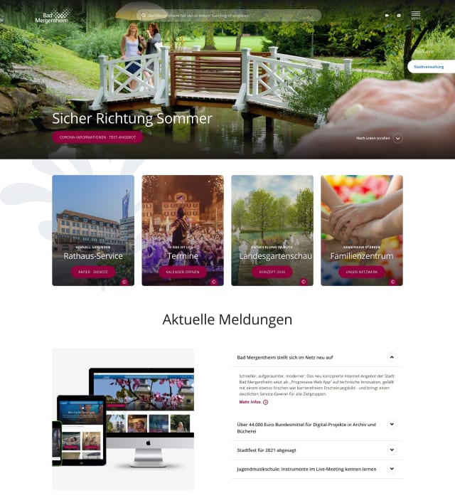 Screenshot Bad Mergentheim