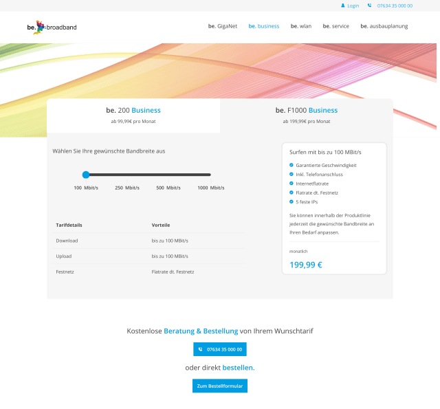Screenshot bebroadband