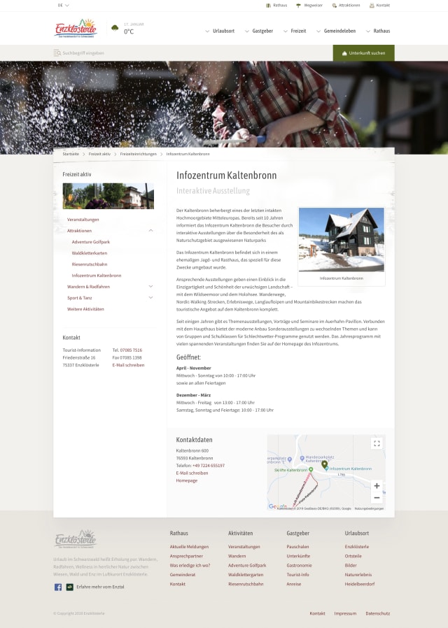 Screenshot Enzklösterle