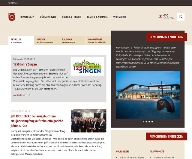Screenshot Remchingen