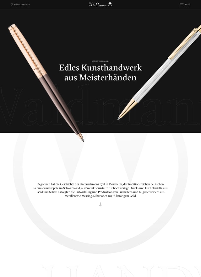 Screenshot Waldmann