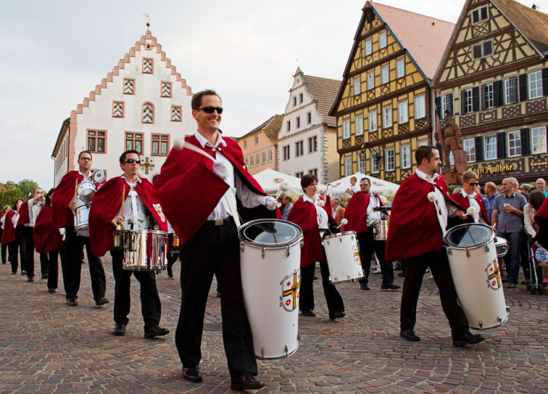 Umzug in Bad Mergentheim