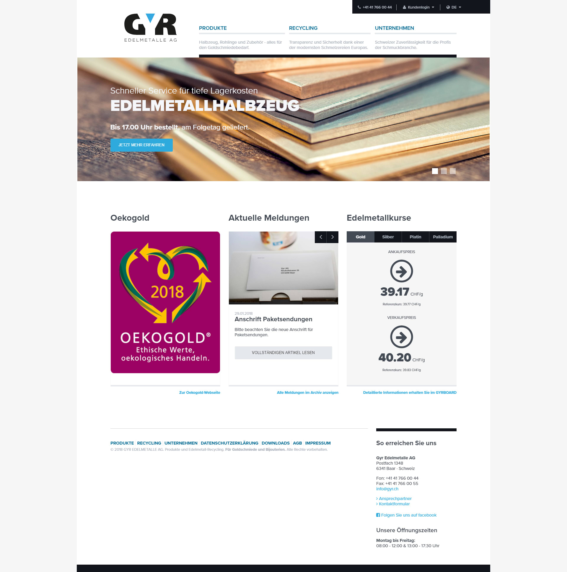 Startseite gyr.ch