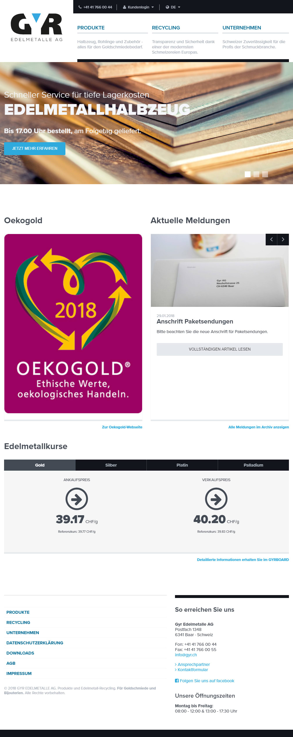 Startseite gyr.ch