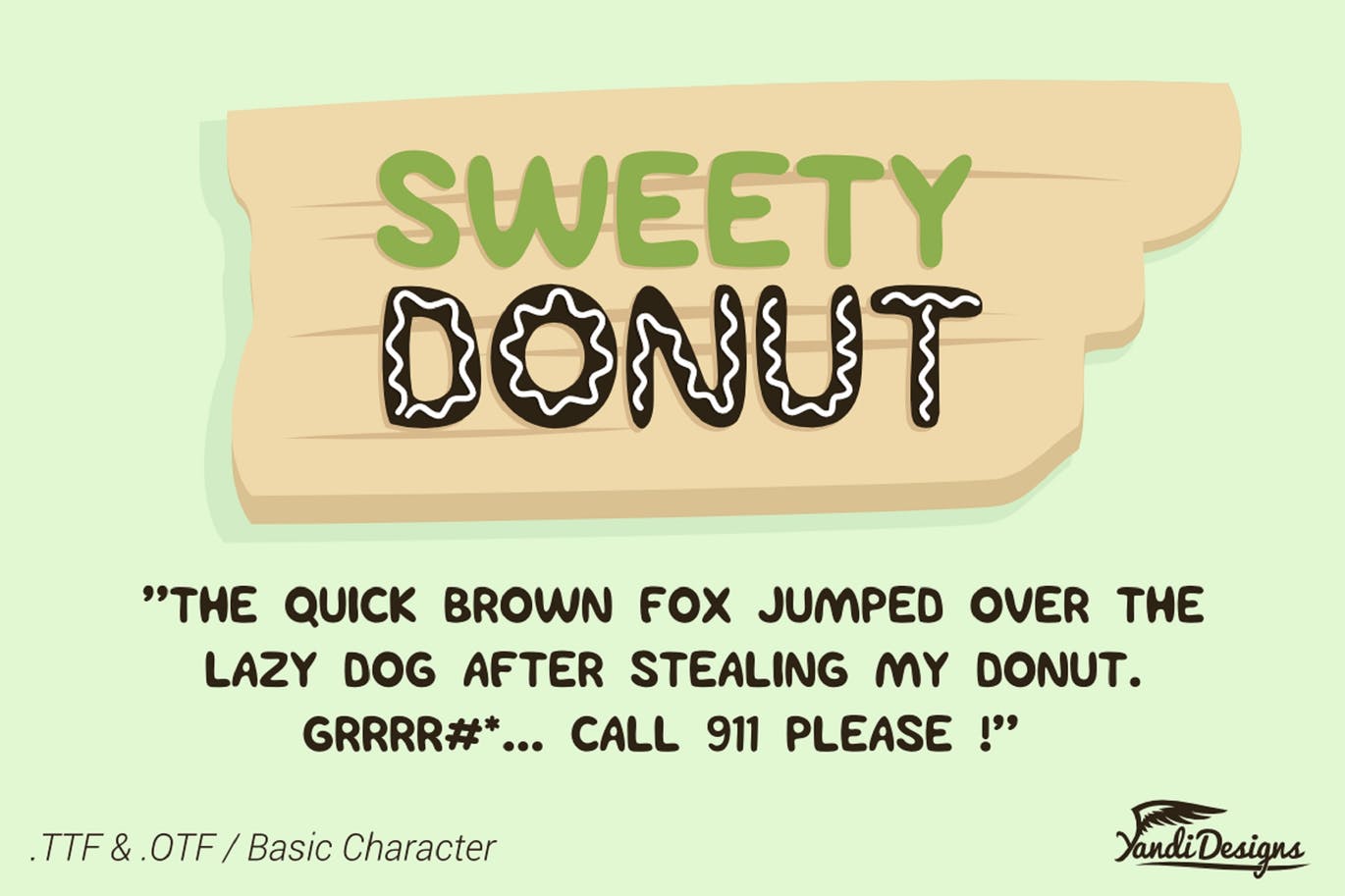 Sweety Donut Fonts
