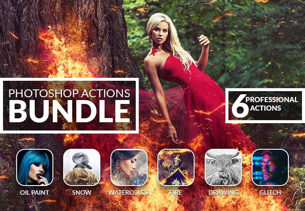 Download PRO Photoshop Actions Bundle Download PRO Photoshop Actions Bundle