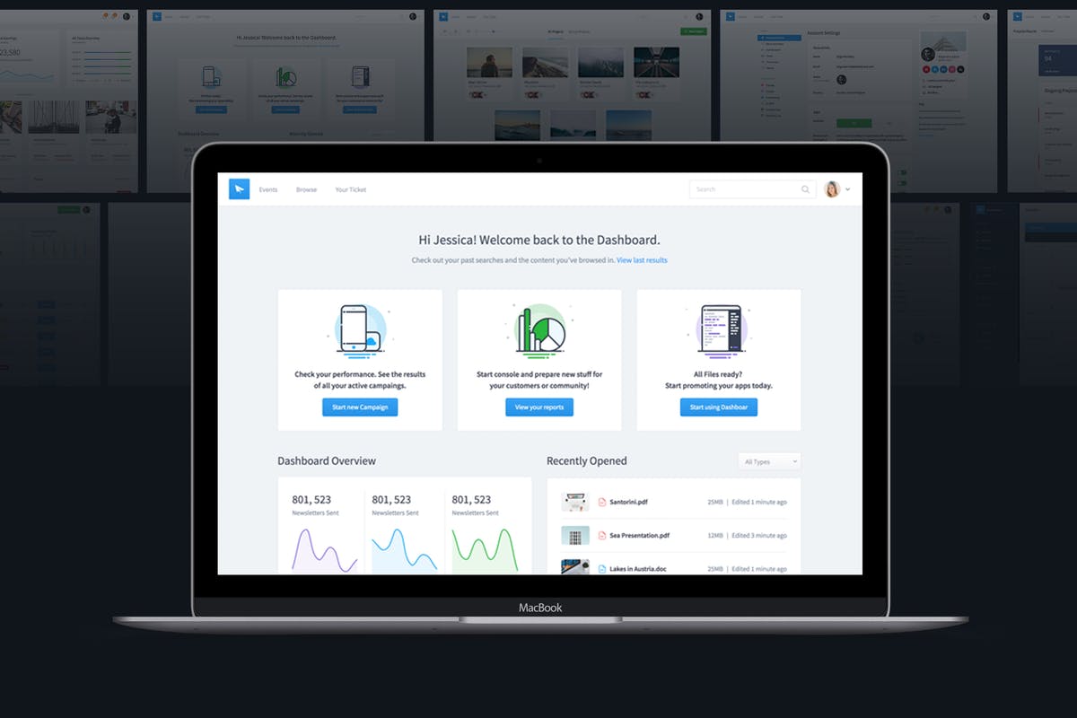 Dashboard UI Kit | Admin Template & UI Framework Dashboard UI Kit | Admin Template & UI Framework