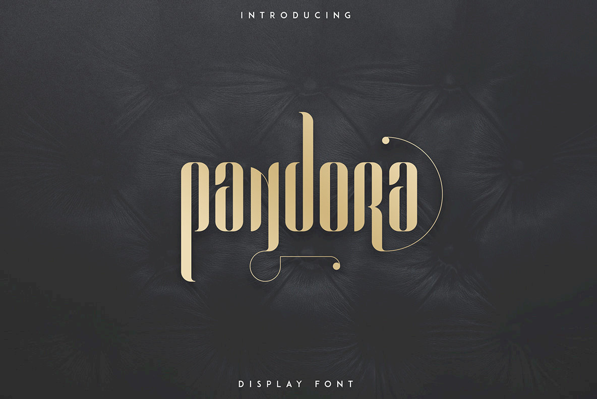 Pandora Display Font Family Pandora Display Font Family