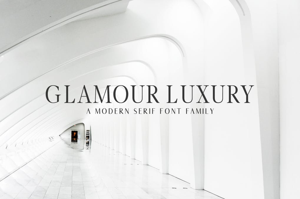 Glamour Luxury Serif Font Family Glamour Luxury Serif Font Family