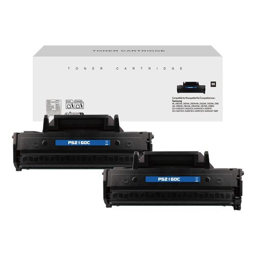 Samsung MLT-D101S Black Compatible Toner Twin Pack