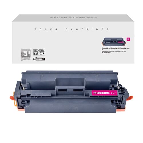 Magenta Remanufactured Toner for HP 415X
