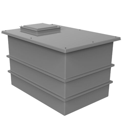 PW2726.UN 2726 Litre One Piece Un-insulated Tank